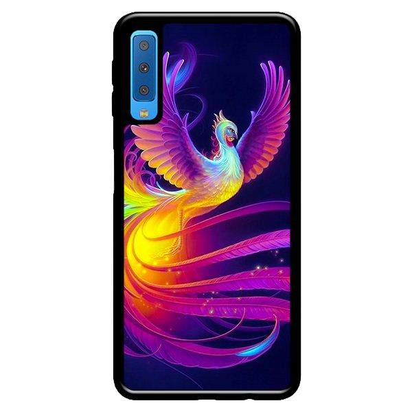 Ốp lưng cho Samsung Galaxy A50  mẫu chim phượng 4 - Hàng chính hãng