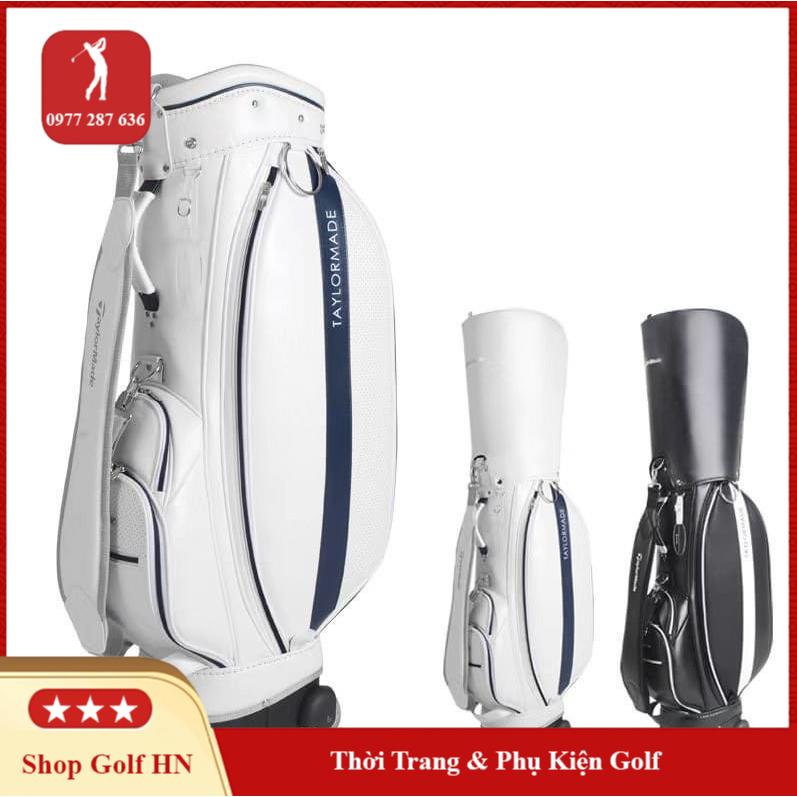 Túi đựng gậy golf túi gậy da PU cao cấp chống nước 5 ngăn đựng 14 - 16 gậy TG019