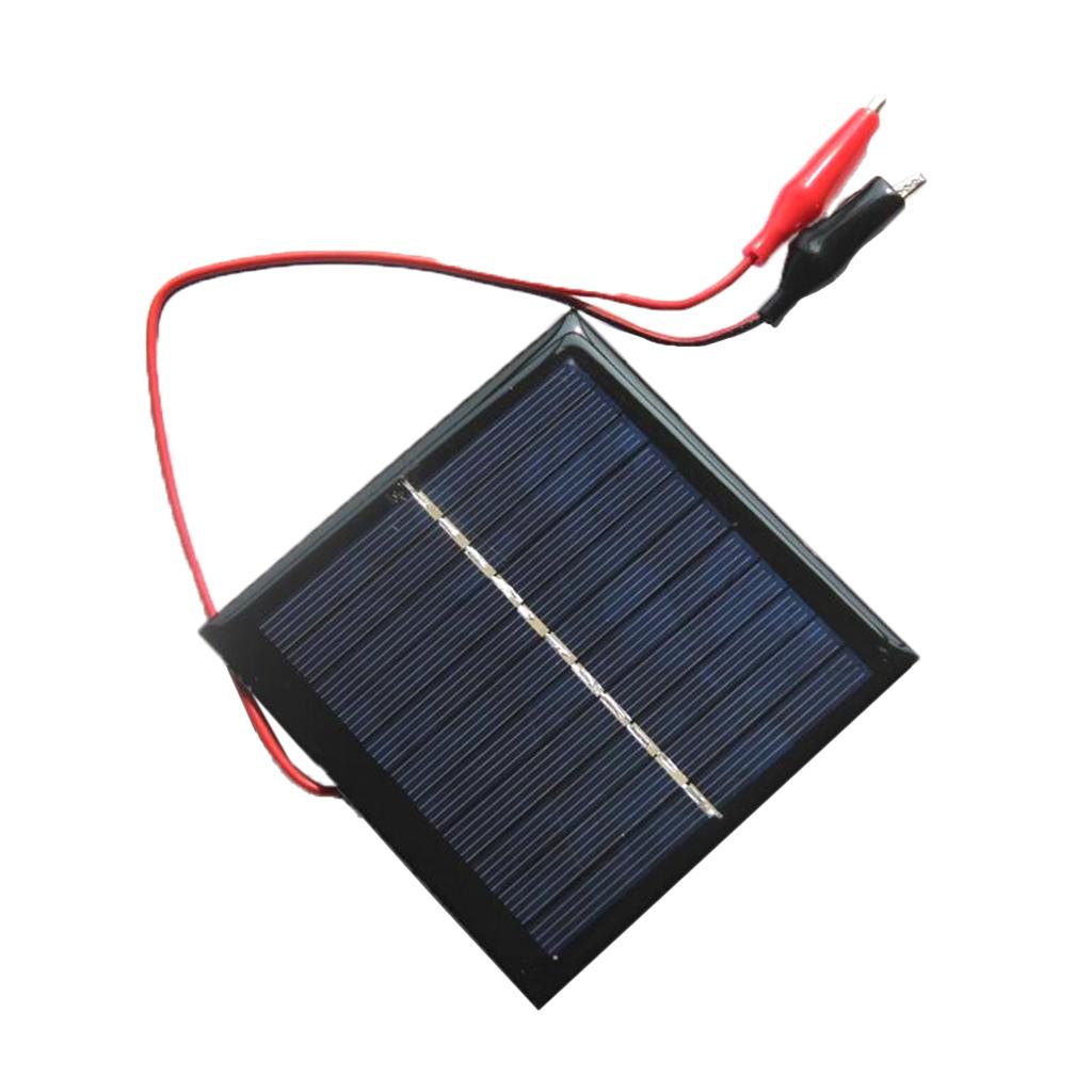 1W Mini Solar Panel Module System Epoxy DIY for Toys Battery