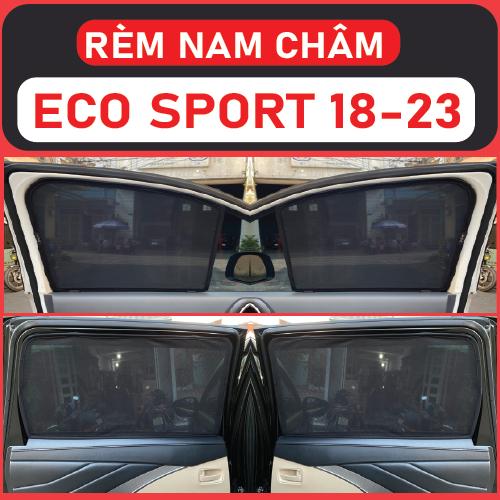 Rèm Che Nắng Nam Châm Xe Ford Ecosport Bộ 4 tấm chắn nắng chuẩn form xe, nam châm hút mạnh