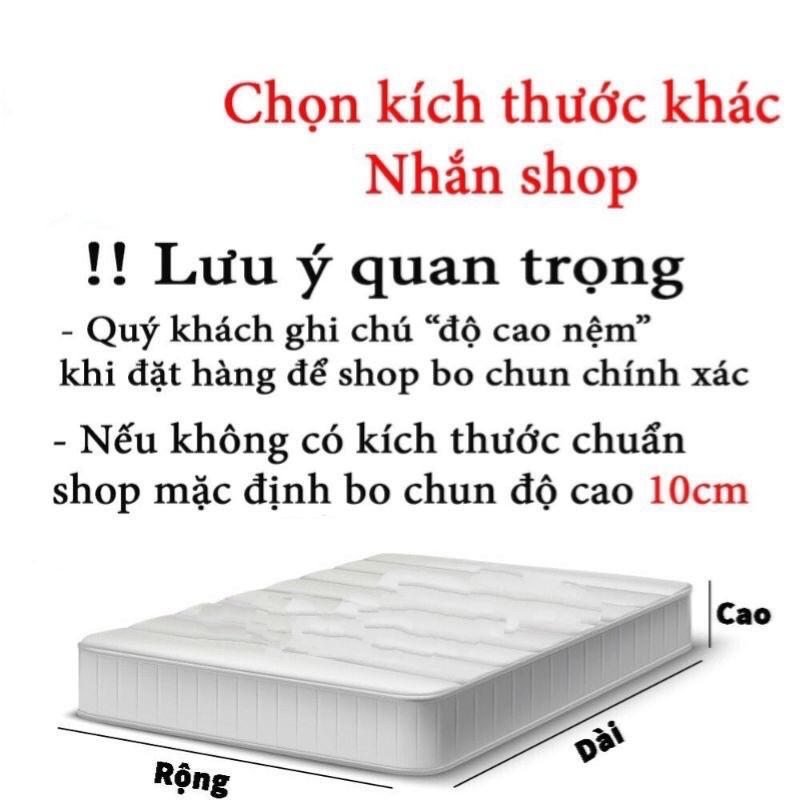 Bộ chăn ga gối cotton poly kẻ caro 4 món