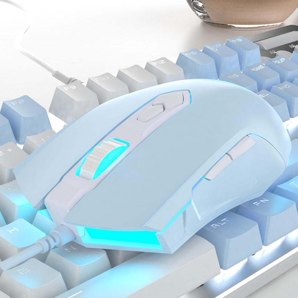 Bàn Phím AJAZZ AJ52 Có Dây Chuyên Nghiệp DPI Có Thể Điều Chỉnh Nhẹ E-Thể Thao Chơi Game USB Dành Cho Máy Tính