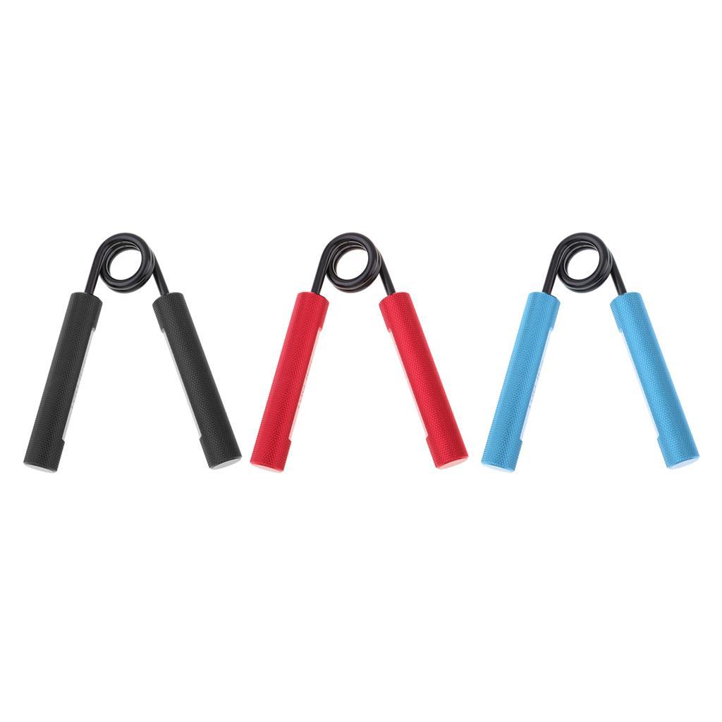 Adjustable Hand Grip Strengthener Exerciser Training Forearm Gripper Black