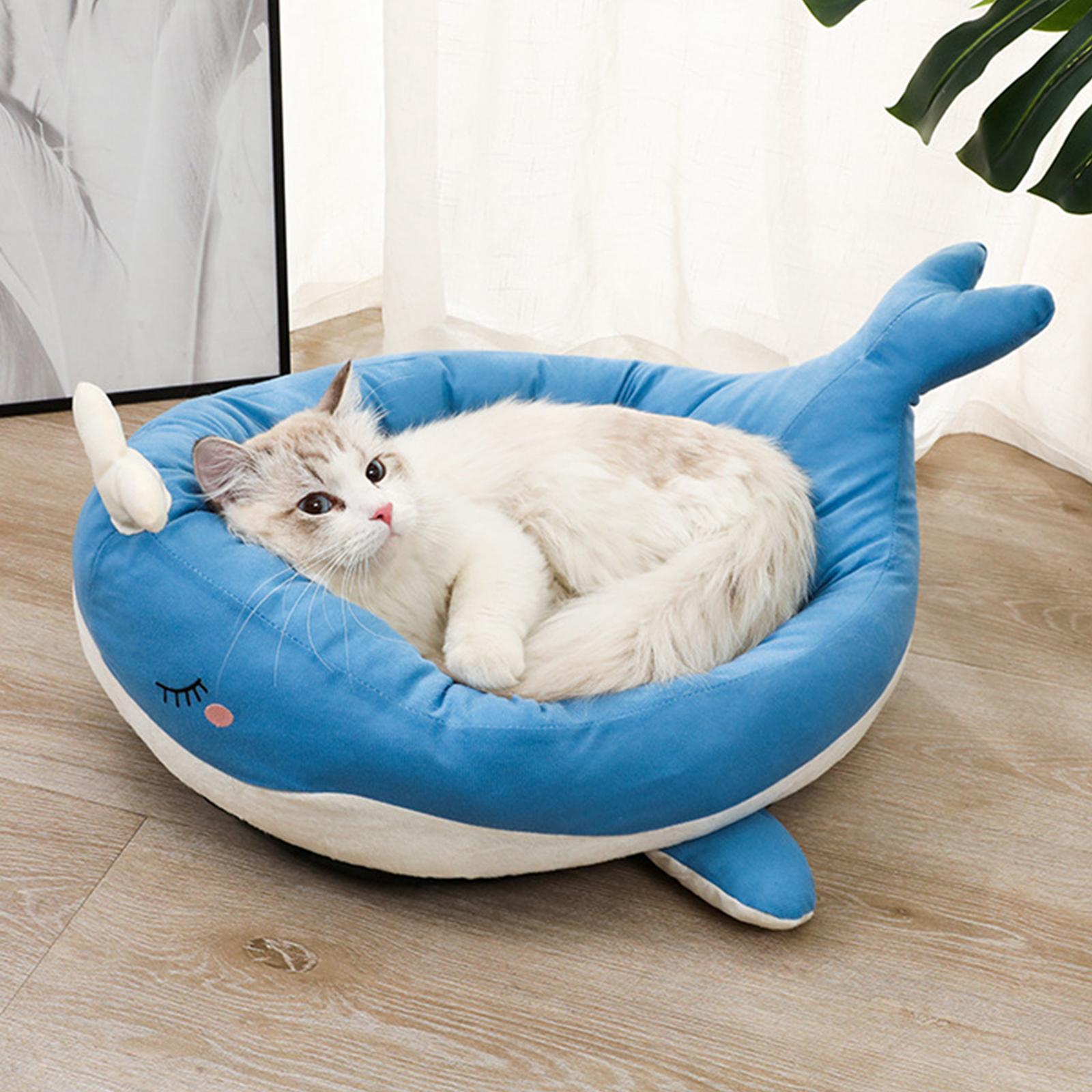 Cat Bed Animal Shape Soft Anti Slip Bottom Pet Bed for Puppy and Kitten