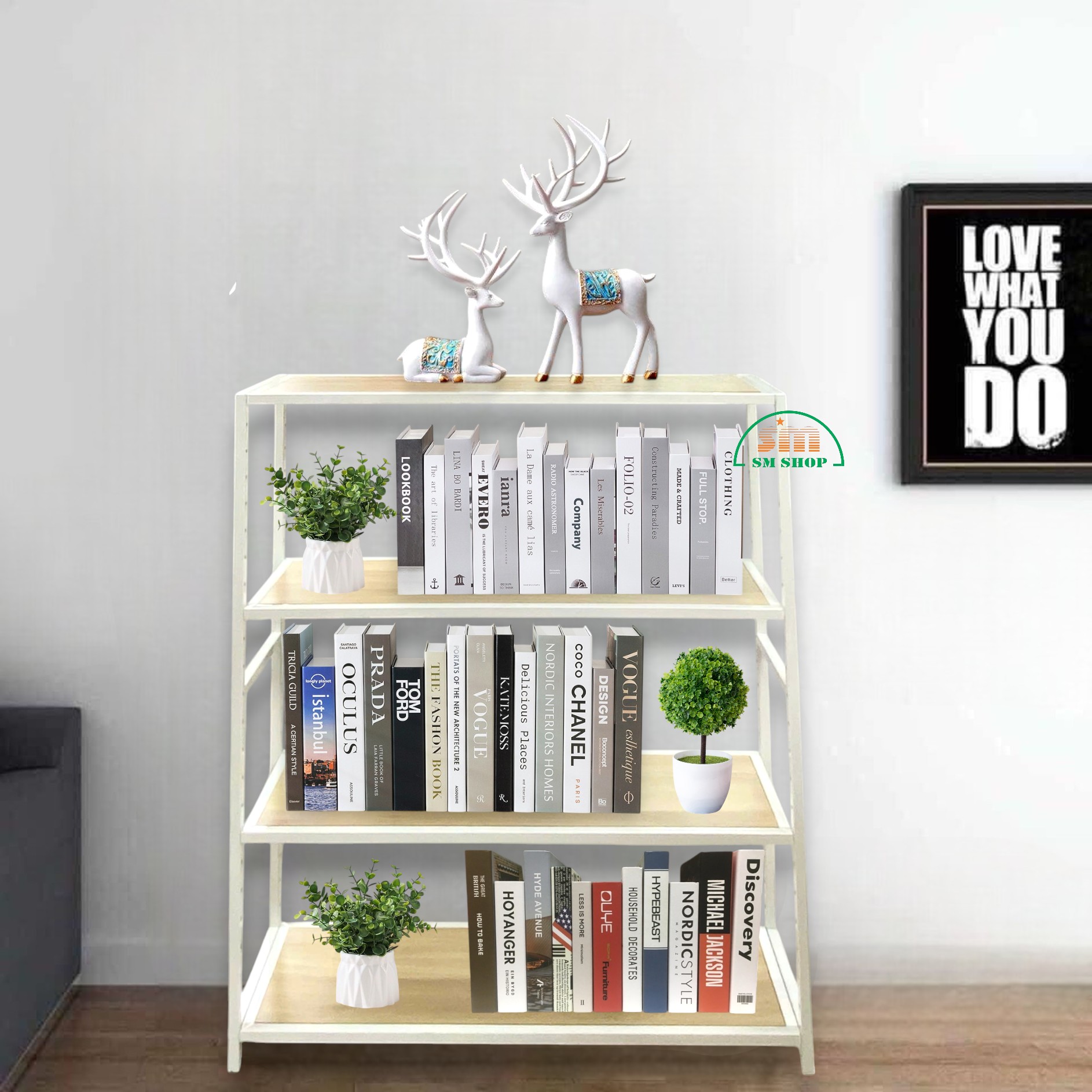 Kệ sắt 4 tầng Enter KG60120-4 60x30x120cm
