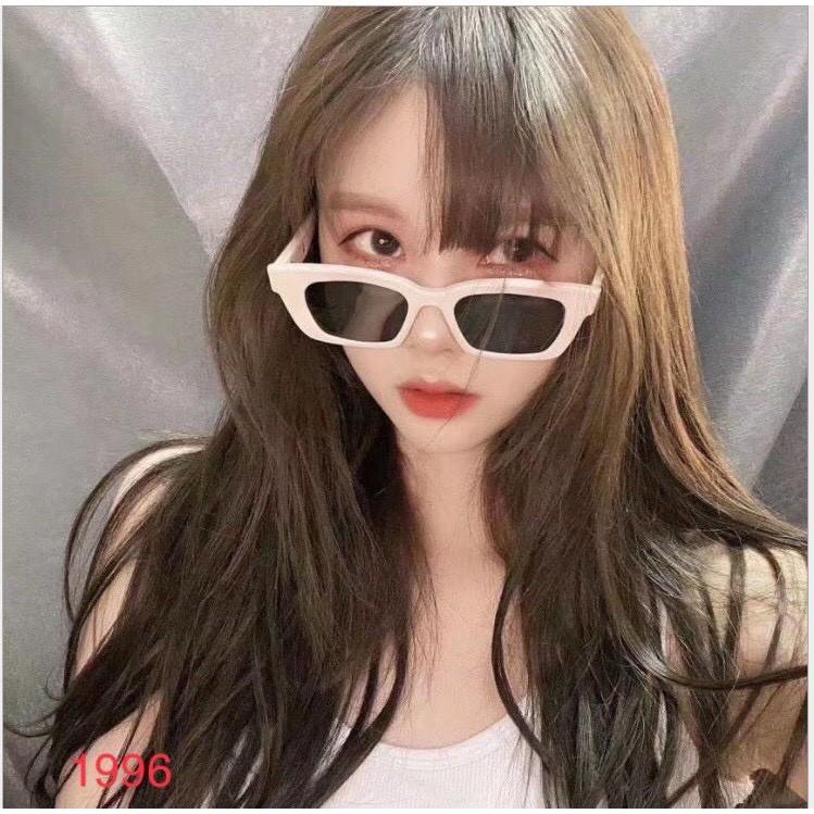 Kính mát nữ thời trang mắt vuông phong cách Hàn Quốc Hottrend 2021, kính râm chống tia UV 203