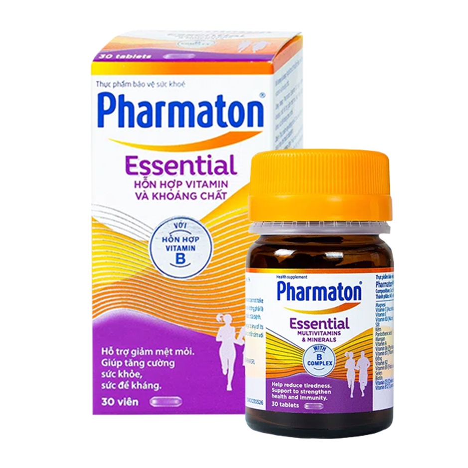 Thực Phẩm Bảo Vệ Sức Khỏe Pharmaton Essential 30 Viên/Lọ