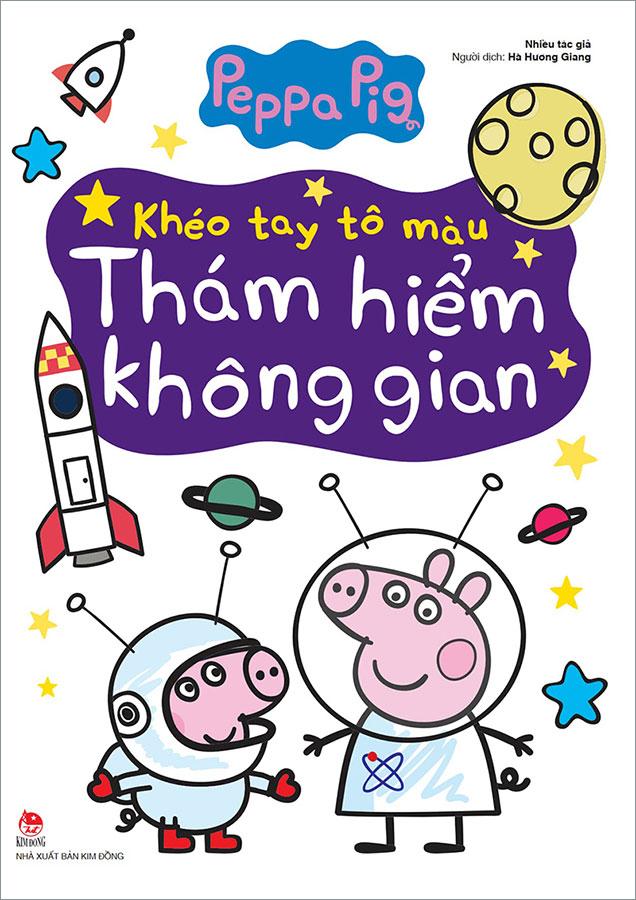 Peppa Pig Khéo Tay Tô Màu - Thám Hiểm Không Gian