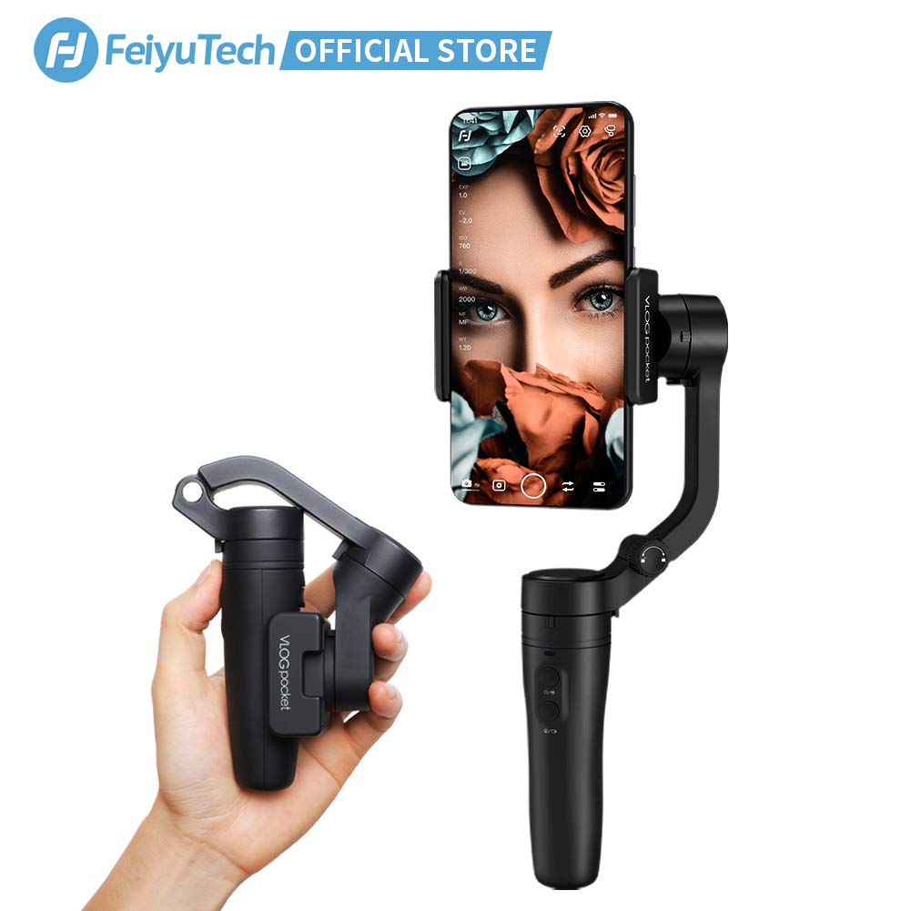 Gimbal Chống Rung Feiyu Vlog Pocket Cho Smartphone _ Hàng Nhập Khẩu