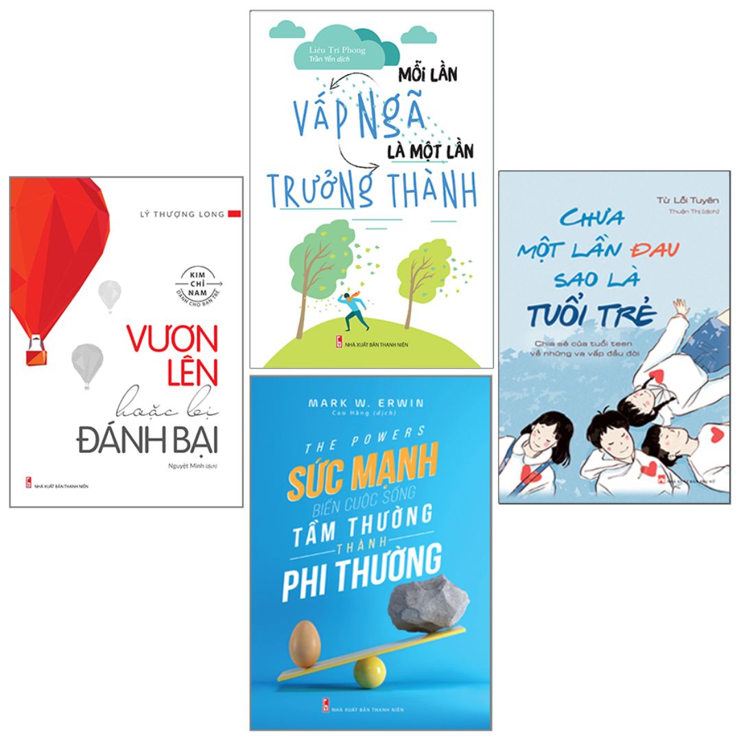  Combo sách: Tạo động lực cho các bạn trẻ (MinhLongbooks)