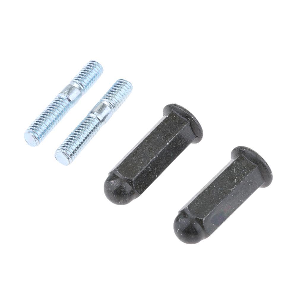 2xExhaust Stud Bolt Nut Set for 110cc 125cc 140cc 160cc 200cc Dirt Bike