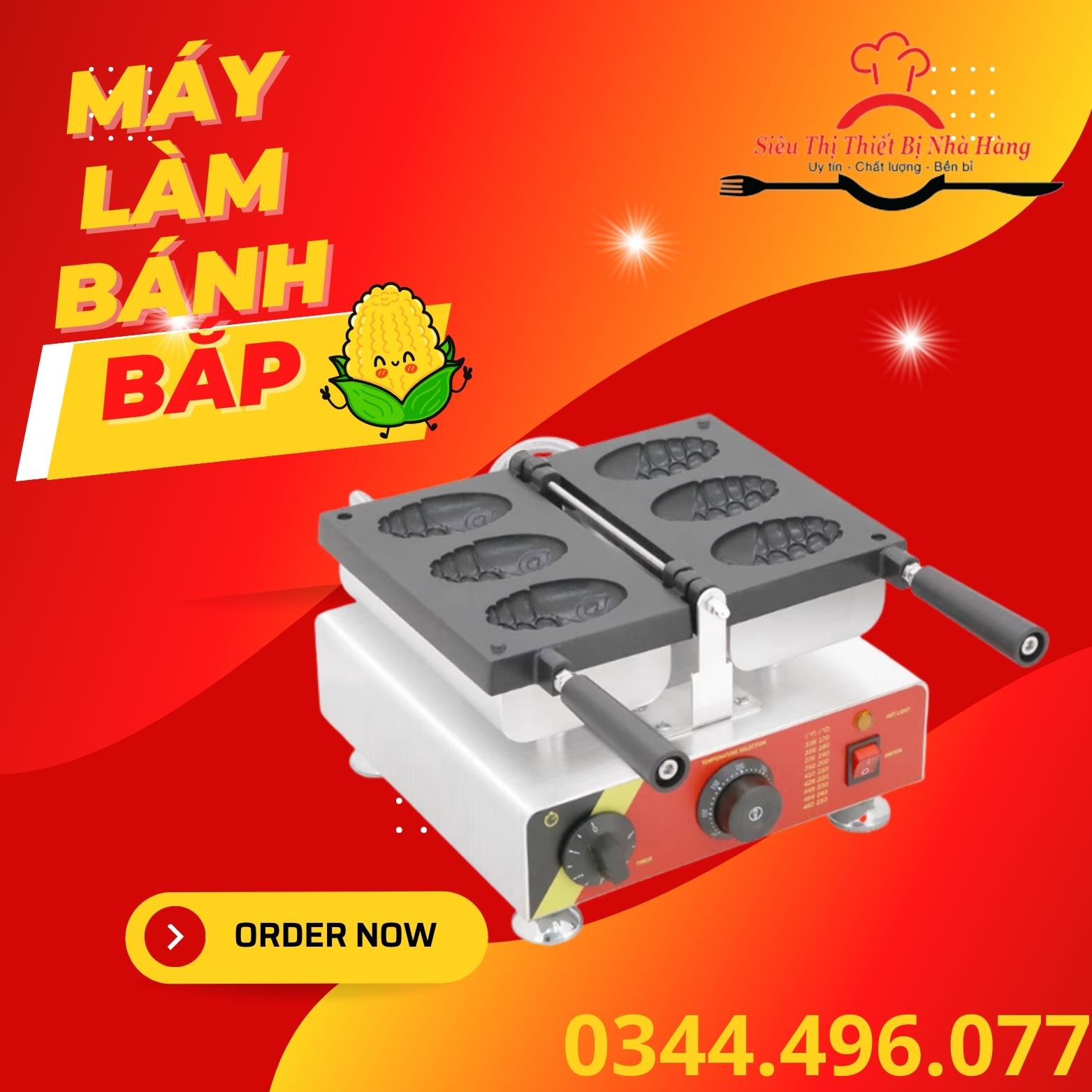 Máy làm Bánh Bắp Hàn Quốc - Bánh Bắp Delimanjoo Hàn Quốc