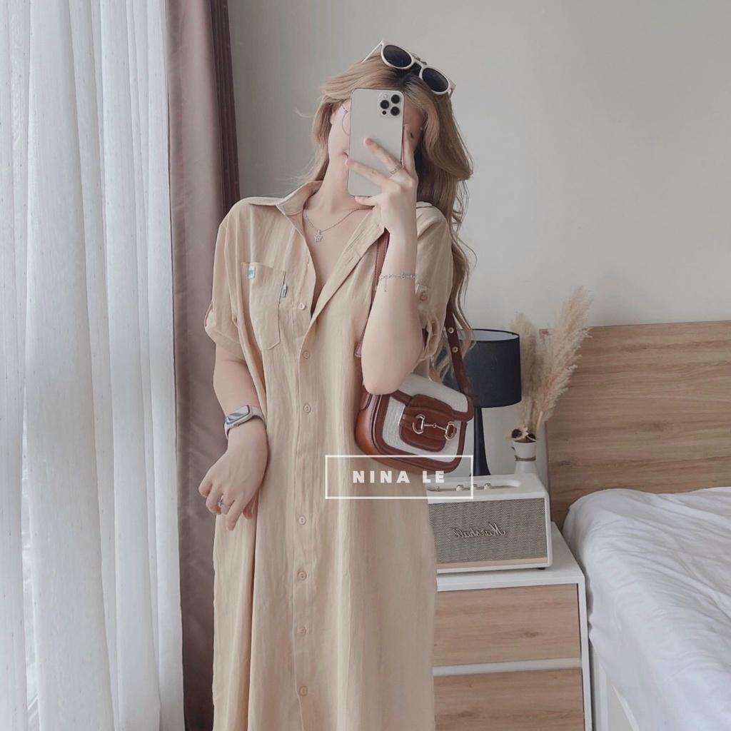 Đầm váy nữ suông dài họa tiết hoạt hình siêu đáng yêu, năng động dành cho các nàng