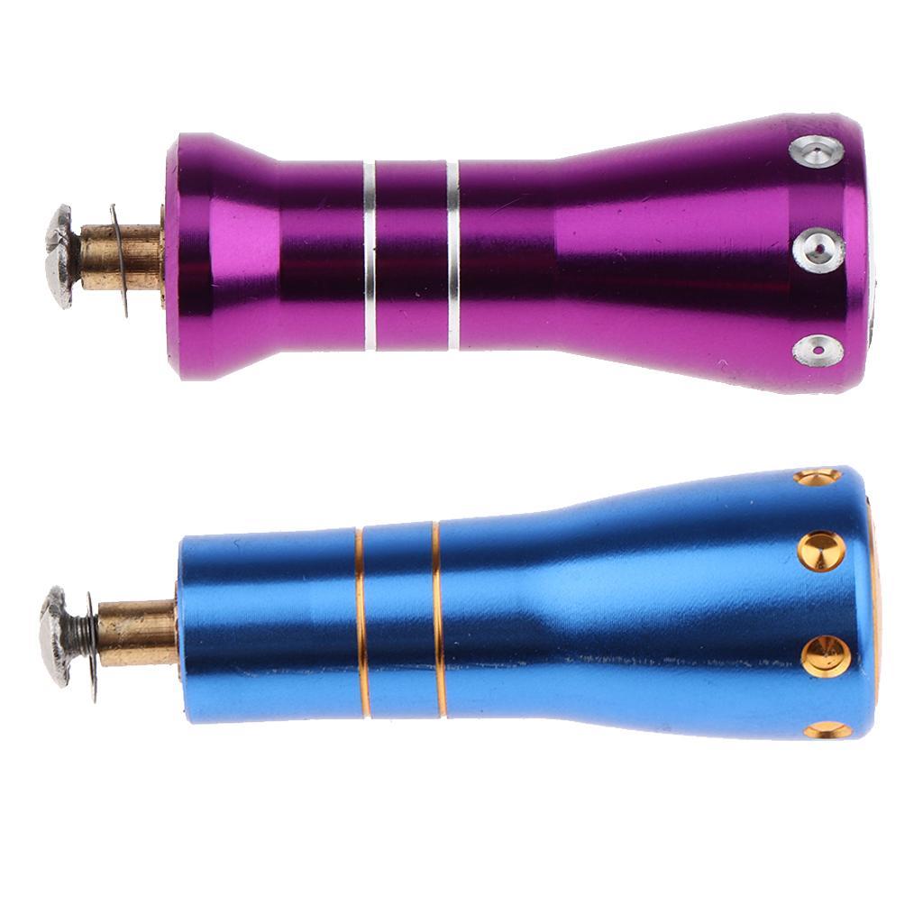 Outdoor Fishing Reel Handle Baitcasting Rocker Arm Knob   Holder Pink