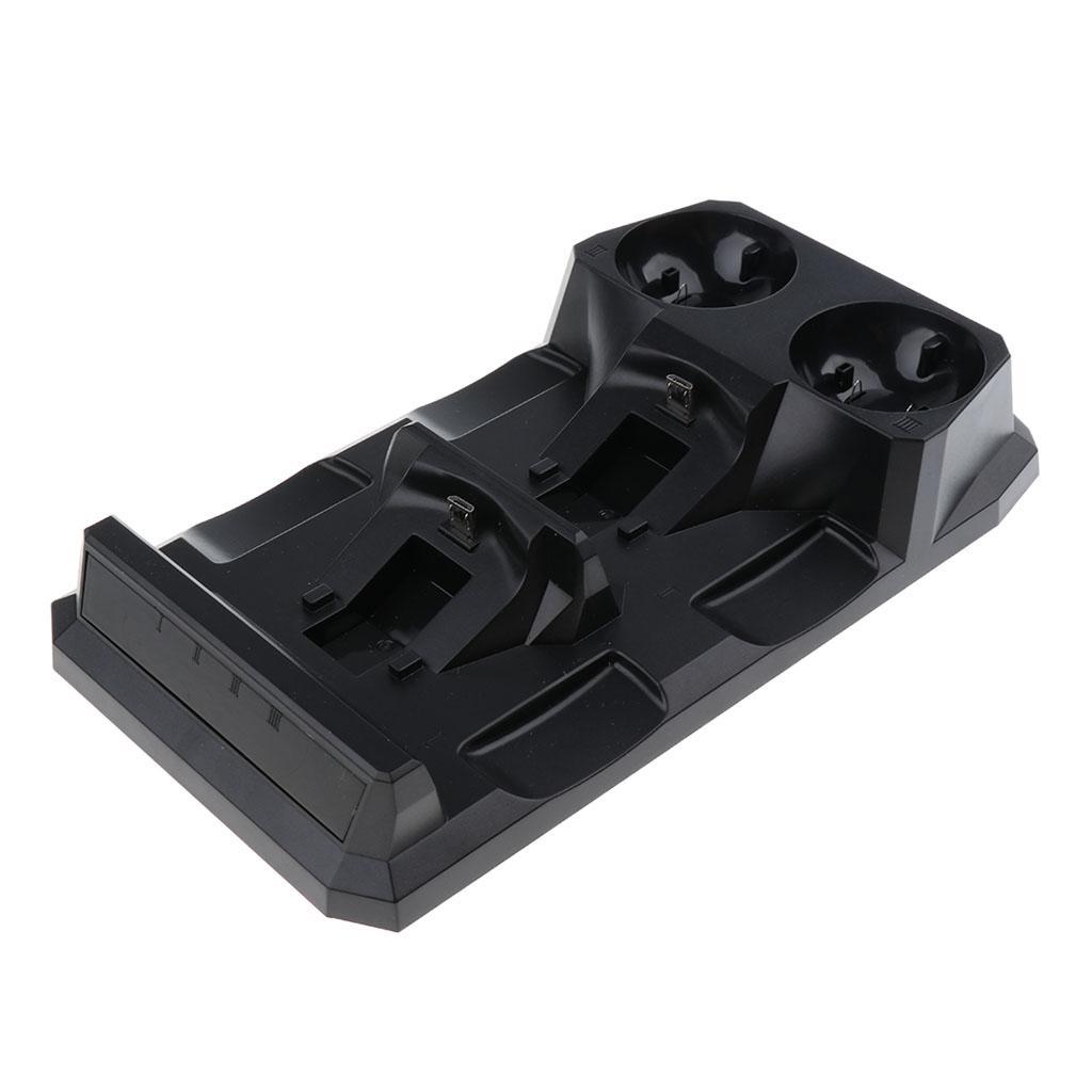 4 In1 Controller Charger, Dual USB Charging Station Charger
