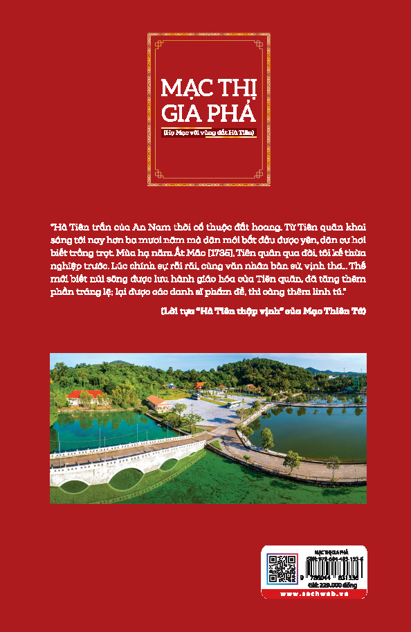 Mạc Thị Gia Phả -Họ Mạc với vùng đất Hà Tiên (NXB)