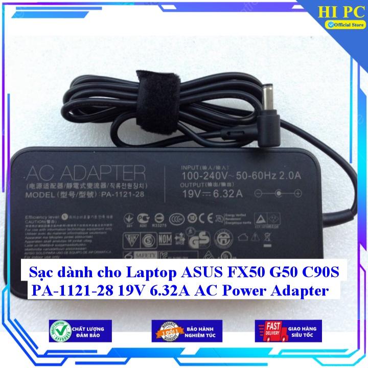 Sạc dành cho Laptop ASUS FX50 G50 C90S PA-1121-28 19V 6.32A AC Power Adapter - Hàng Nhập khẩu