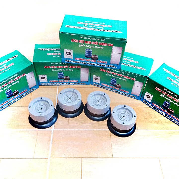 Bộ 4 Chân Hít Chân Không Đỡ Chống Rung Máy Giặt chân đỡ đa năng, chống rung máy giặt kiểu mới bokisd.store