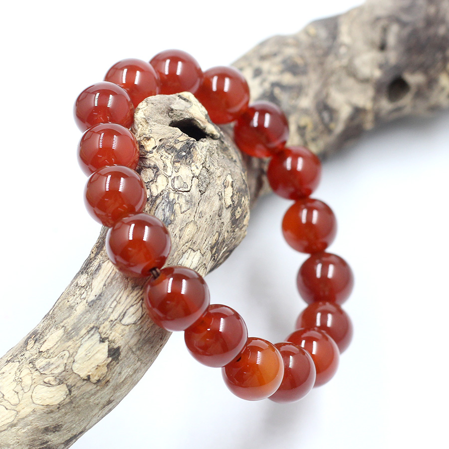 Vòng Tay Mã Não Đỏ 10MM