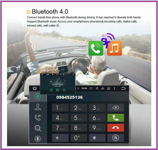 Combo Màn hình DVD Android 10 INkèm Mặt dưỡng có dây giắc và Canbus theo xe HONDA CITY đời 2014-2020.