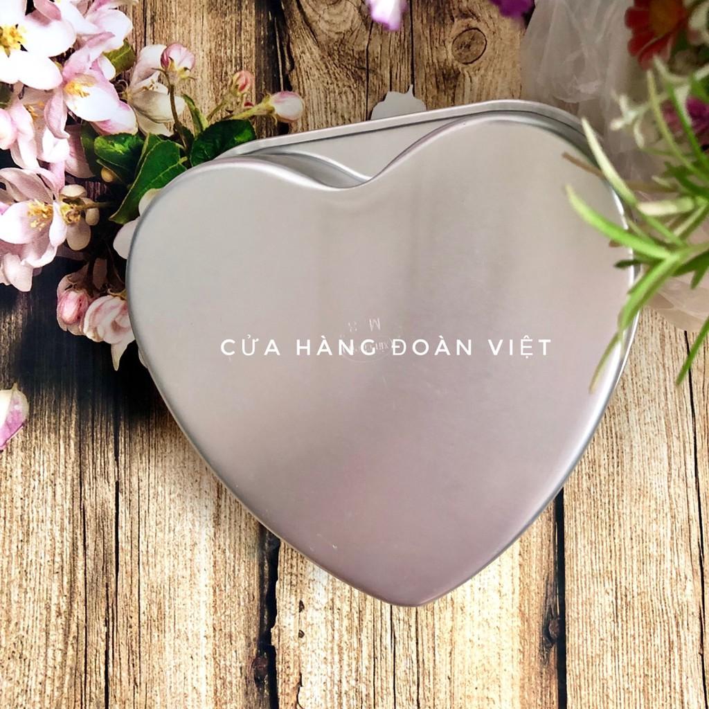 Khuôn Bánh Nhôm Đúc Cao Cấp - Hình Trái Tim 15cm