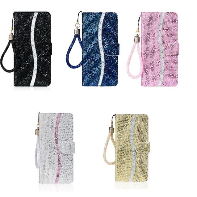 Ốp điện thoại đính sequin lấp lánh cho Samsung Galaxy A72 A52 A32 A22 4G 5G A12 A02/M02 A03S A42