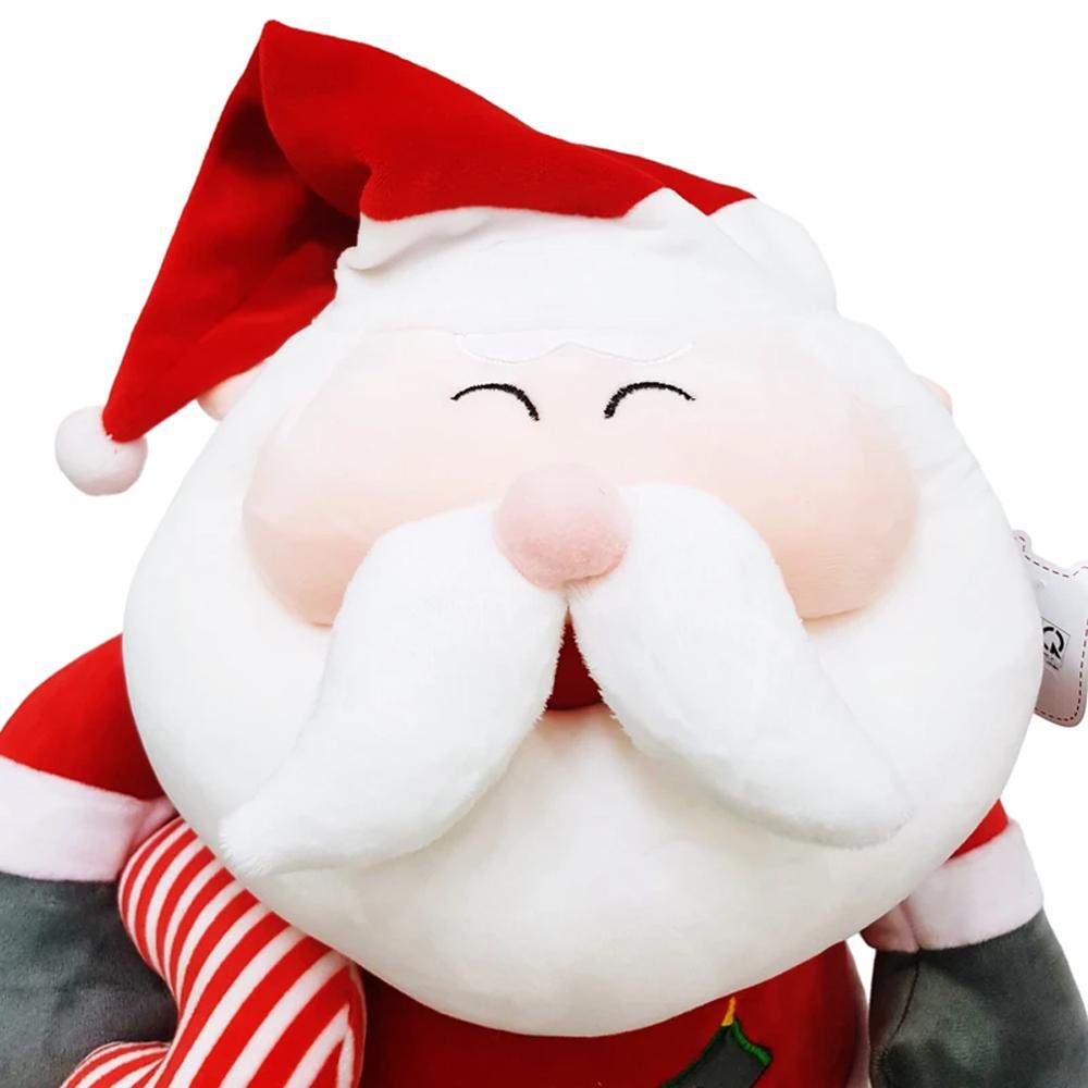 Thú Nhồi Bông Ông Già Noel Mặc Áo Thêu 90 cm - ZooZoo 90510