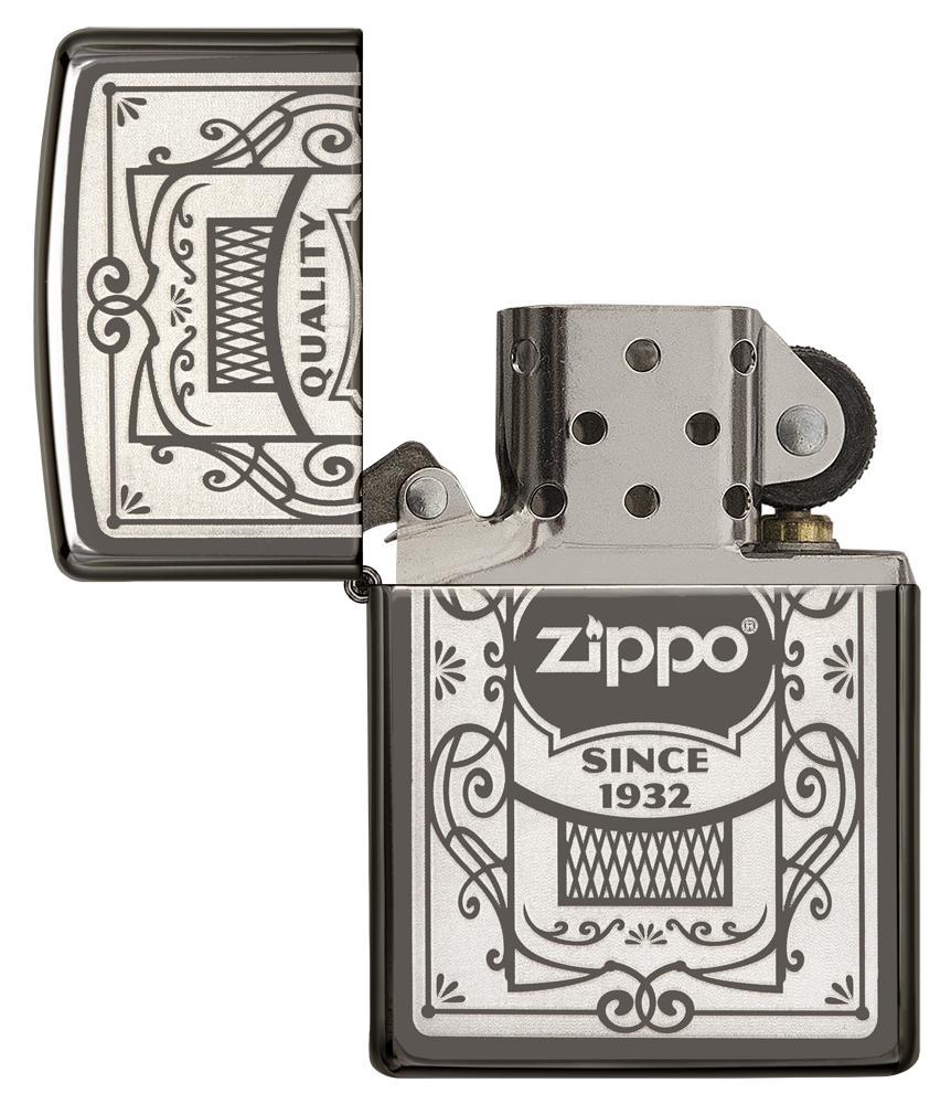 Bật Lửa Zippo Quality Zippo Black Ice 29425