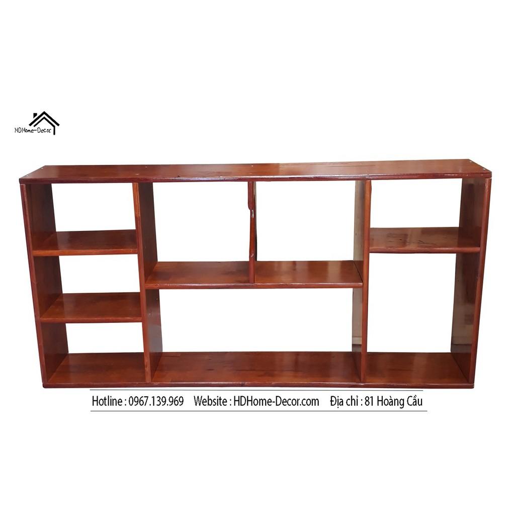 Kệ treo tường - Kệ trang trí nhà cửa phong cách Châu Âu - Gỗ cao su tự nhiên chắc chắn