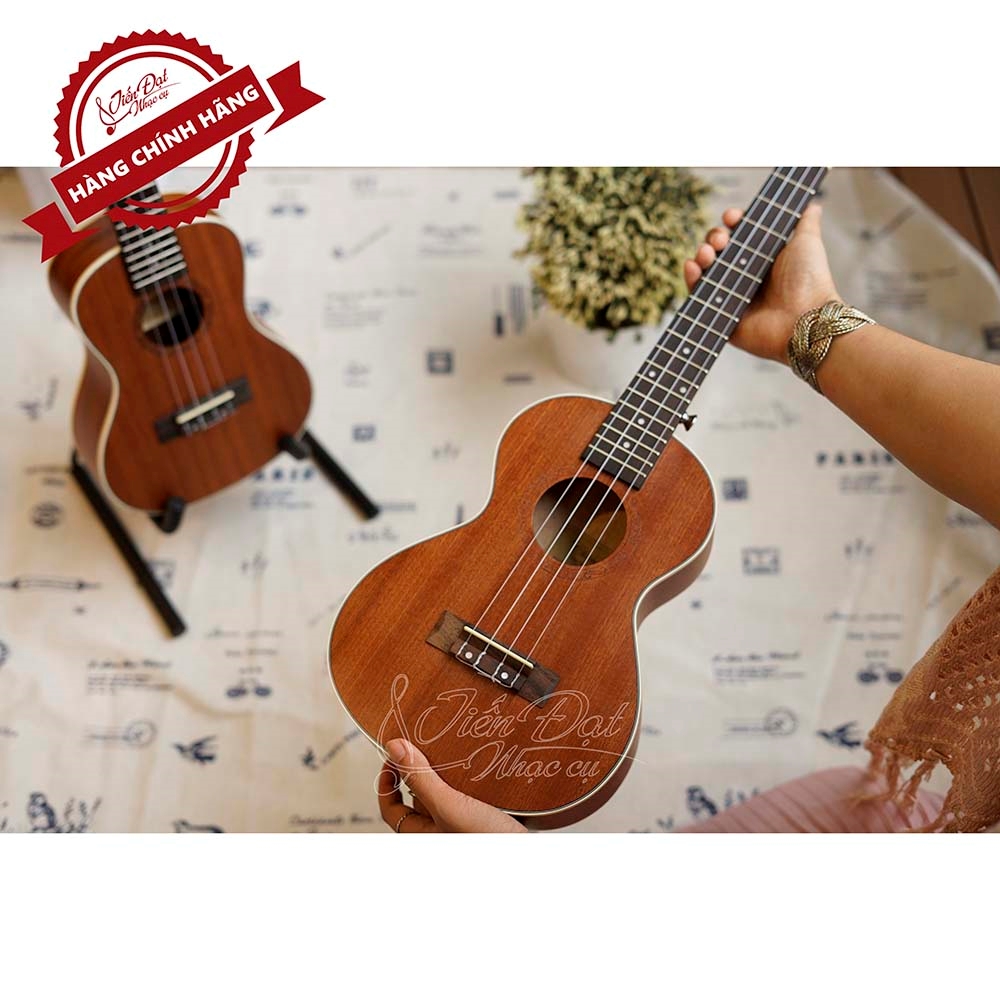 Đàn Ukulele Tenor CHARD U-26A, Mặt Đàn Gỗ Sapele