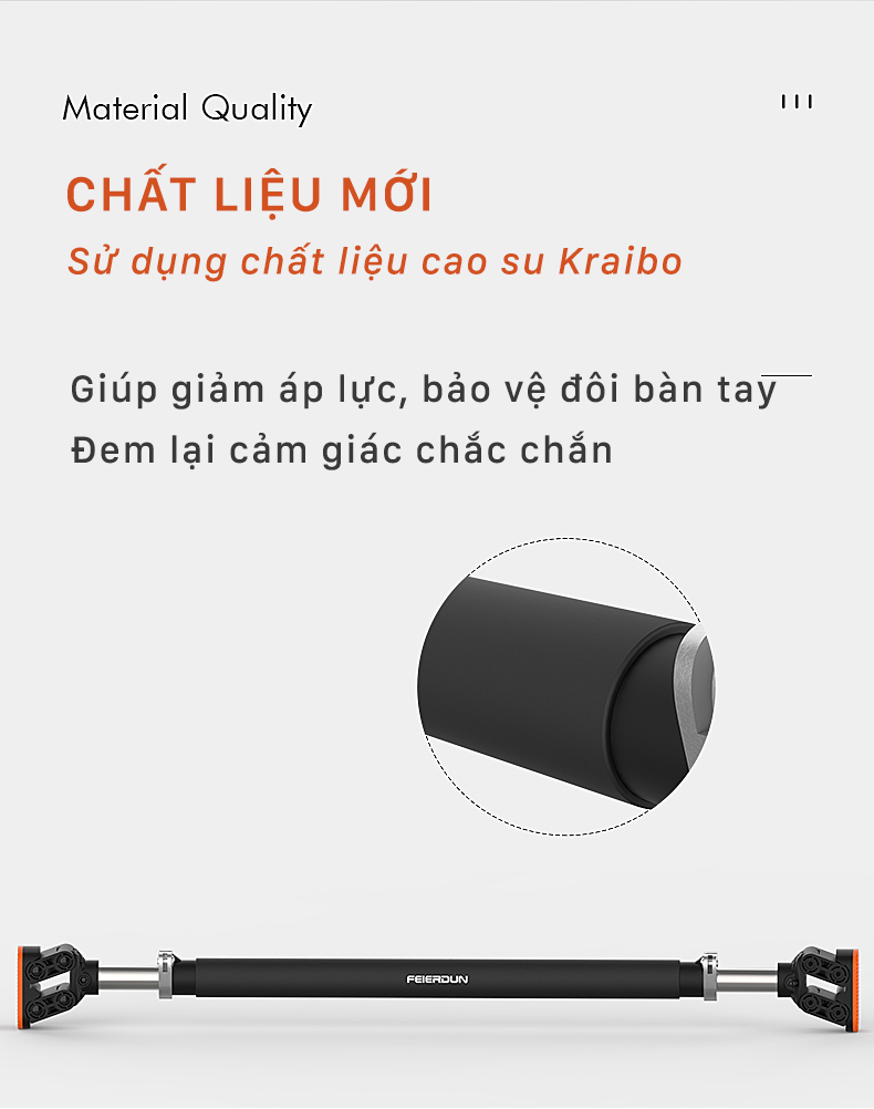 Xà Đơn Treo Tường Thế Hệ Mới FED-XM0103 – Hàng Chính Hãng