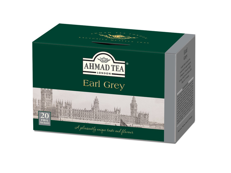 TRÀ AHMAD ANH QUỐC - BÁ TƯỚC - Earl Grey - Khách sạn, nhà hàng tiện dùng do có bao thiếc riêng