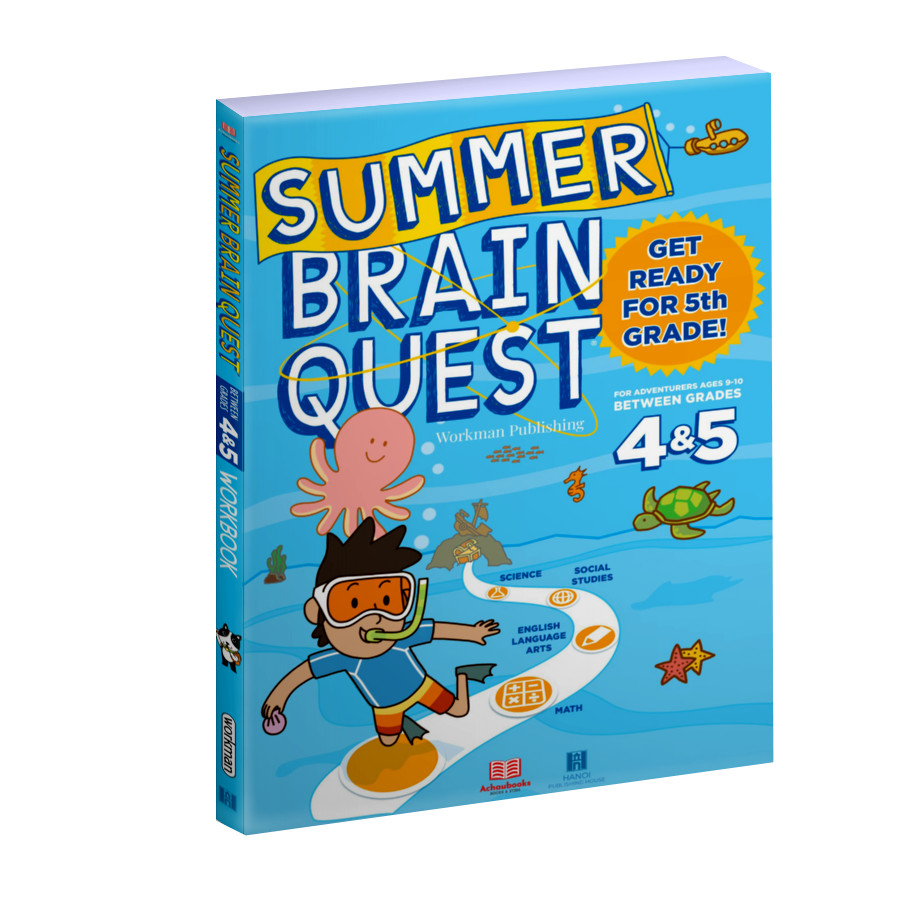 Summer brain quest- sách tham khảo cấp 1 ( 5 - 10 tuổi )