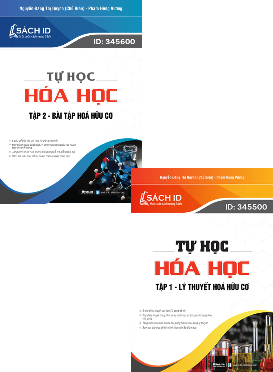 COMBO TỰ HỌC HÓA HỌC (BỘ 2 CUỐN)_MOON