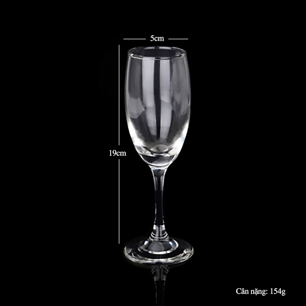 Bộ 6 ly thủy tinh uống rượu vang, cocktail