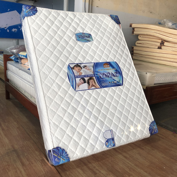 Nệm Lò Xo Topaz 2 Viền, Vải Cotton Hàn Việt Hải