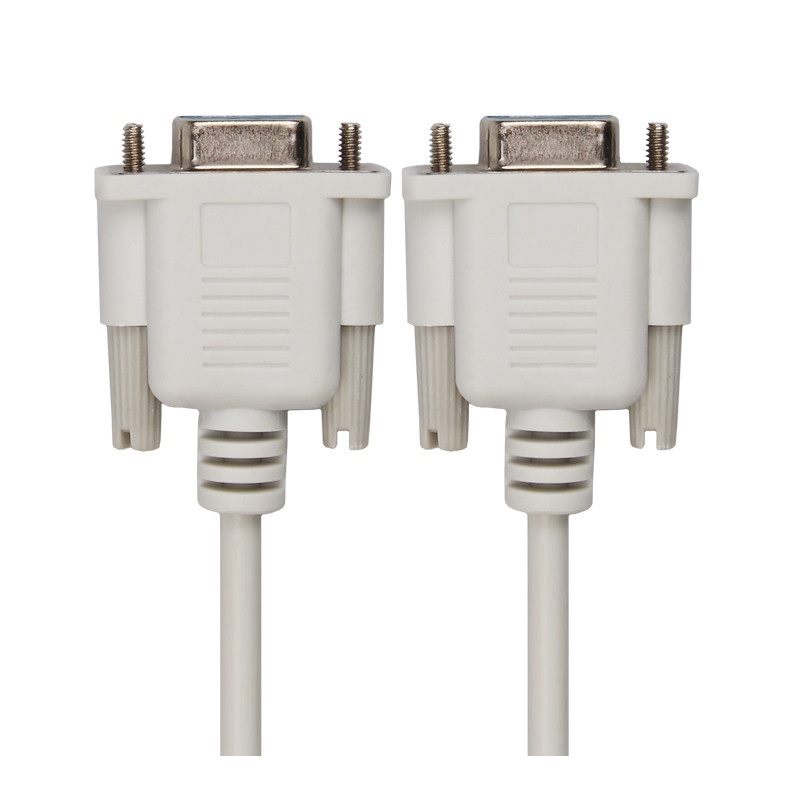 ROGTZ Cáp nối Com to Com D-SUB 9 Pin ( Cáp RS232 ) 9F/9M Dài 1.5m - Hàng Nhập Khẩu