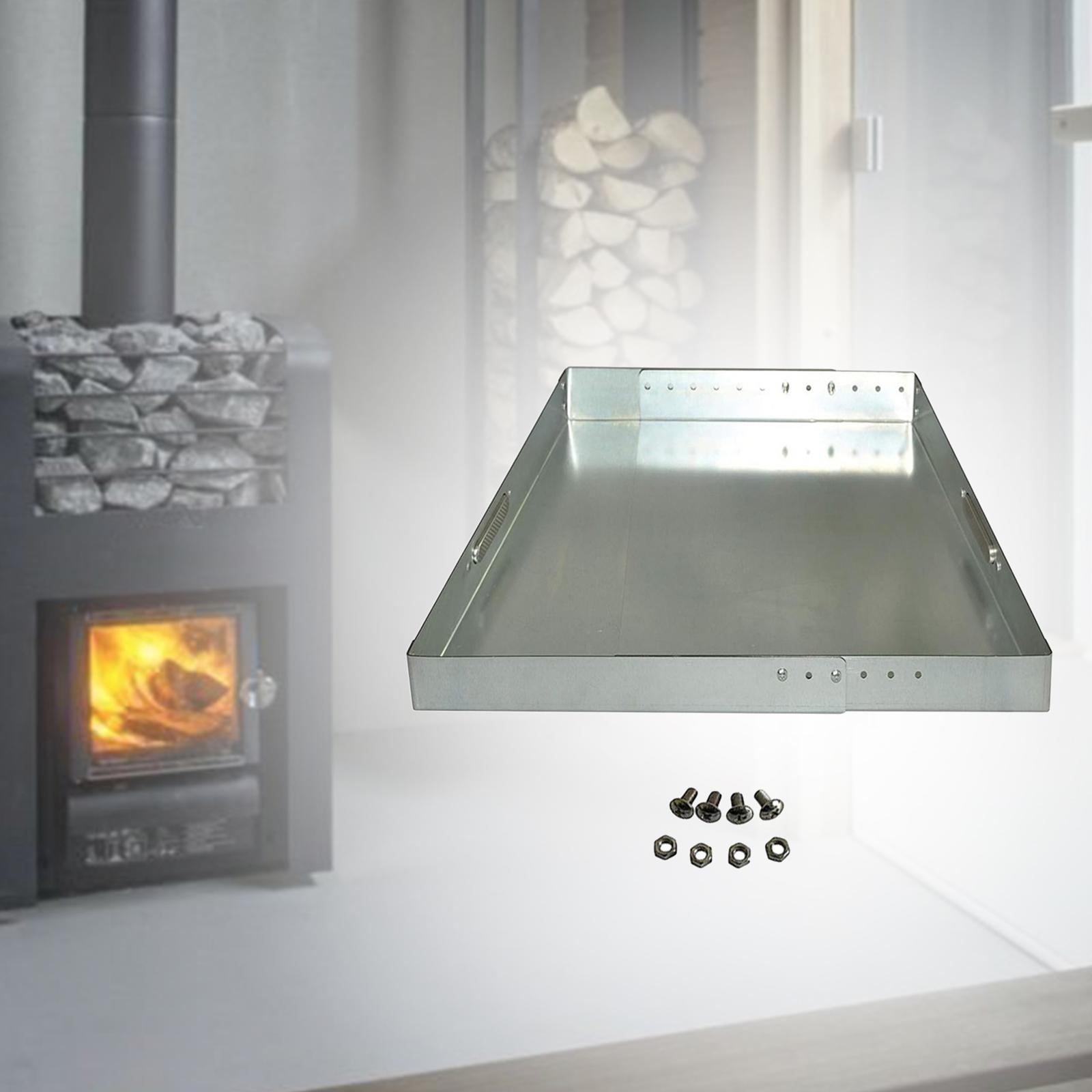 Fireplace Ash Pan Fireplace  Ember Holder Plate Replacement Part Grills Fire Place  Fire Place Pan for Fire Place Grate