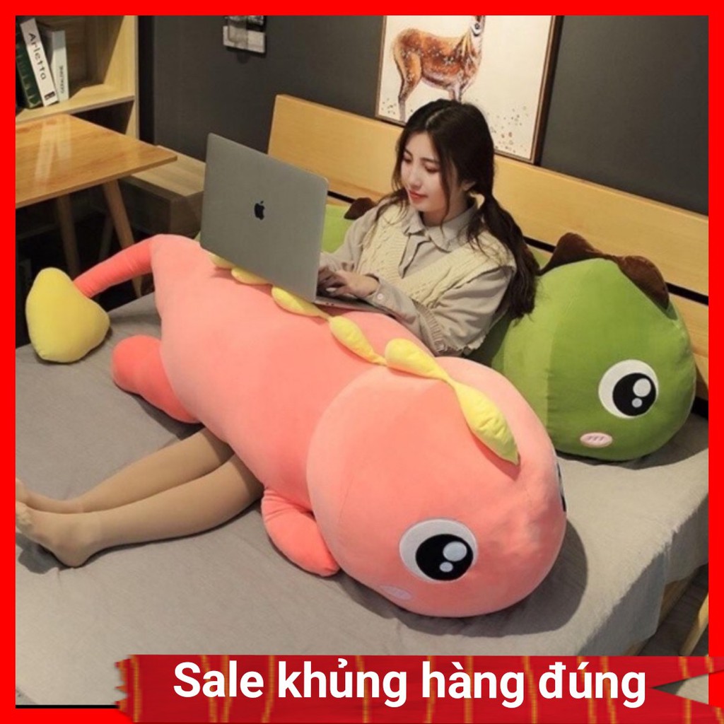 GẤU BÔNG KHỦNG LONG MẮT LỒI SIÊU TO KHỔNG LỒ - GIAO NGẪU NHIÊN MÀU