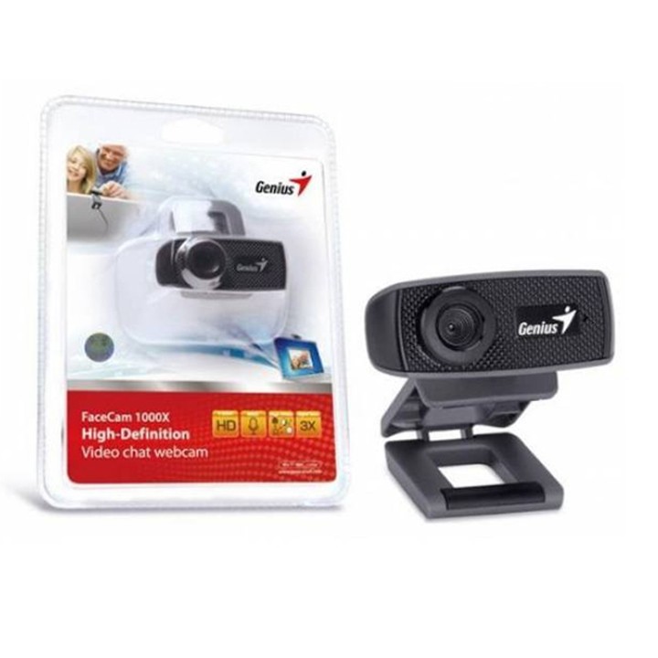 Webcam Genius Facecam 1000X-Hàng Chính Hãng Genius
