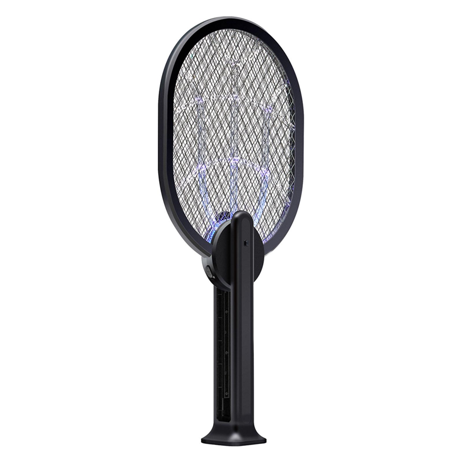 Retractable Portable Home Two-in-one Handheld Electric Mosquito Swatter Rechargeable Desktop Mosquito Lamp Bug Zapper