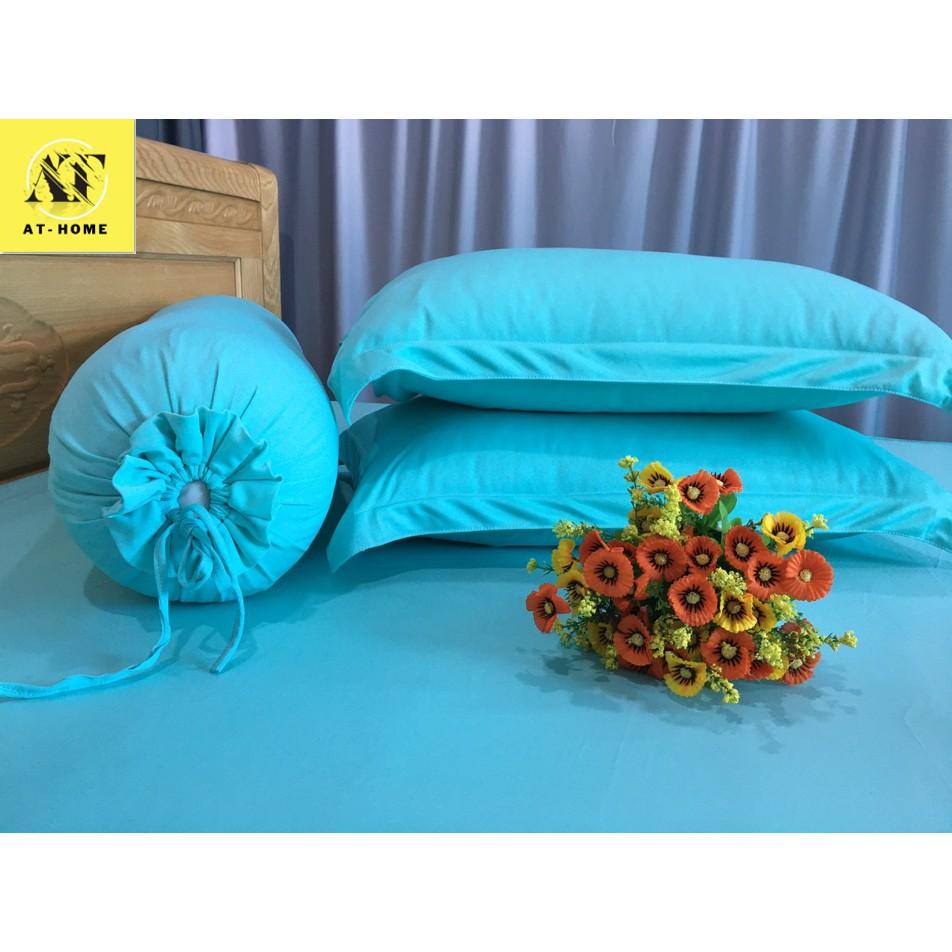 Ga - Drap Giường Lẻ Thun Mát Lạnh Thương hiệu LAN PHAM BEDDING - Màu Xanh Ngọc