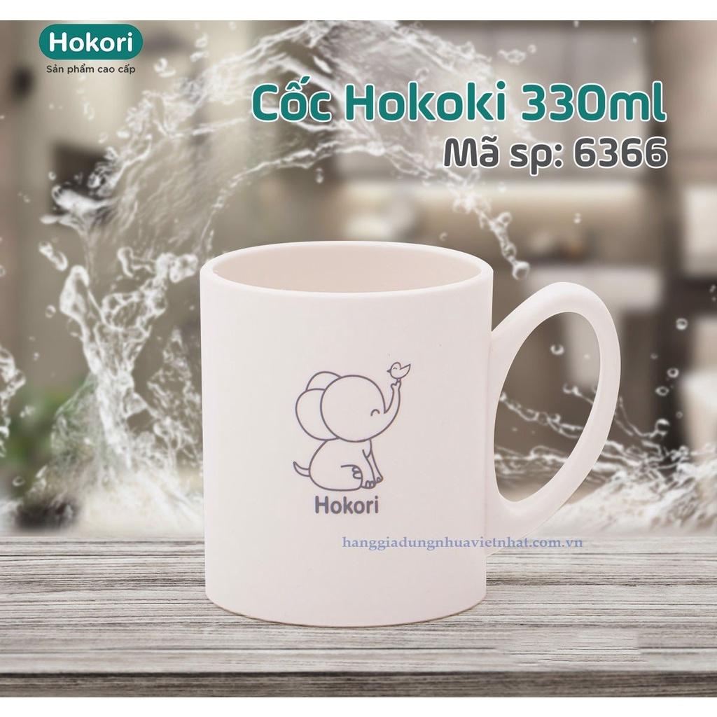 Cốc nhựa lúa mạch HOKORI cao cấp , cốc nhựa Việt Nhật chịu nhiệt cao 350ml
