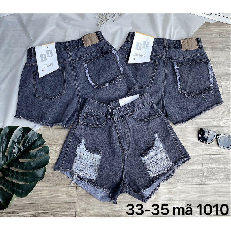 SIZE 30_35 SORT JEAN XÁM RÁCH BIGSIZE LƯNG CAO