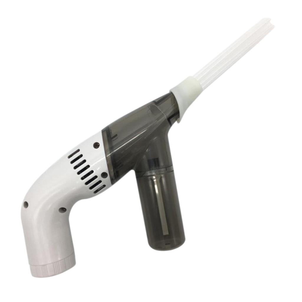 Duster Cleaning Brush Dirt Remover Portable Handheld Vacuum Cleaner Blue