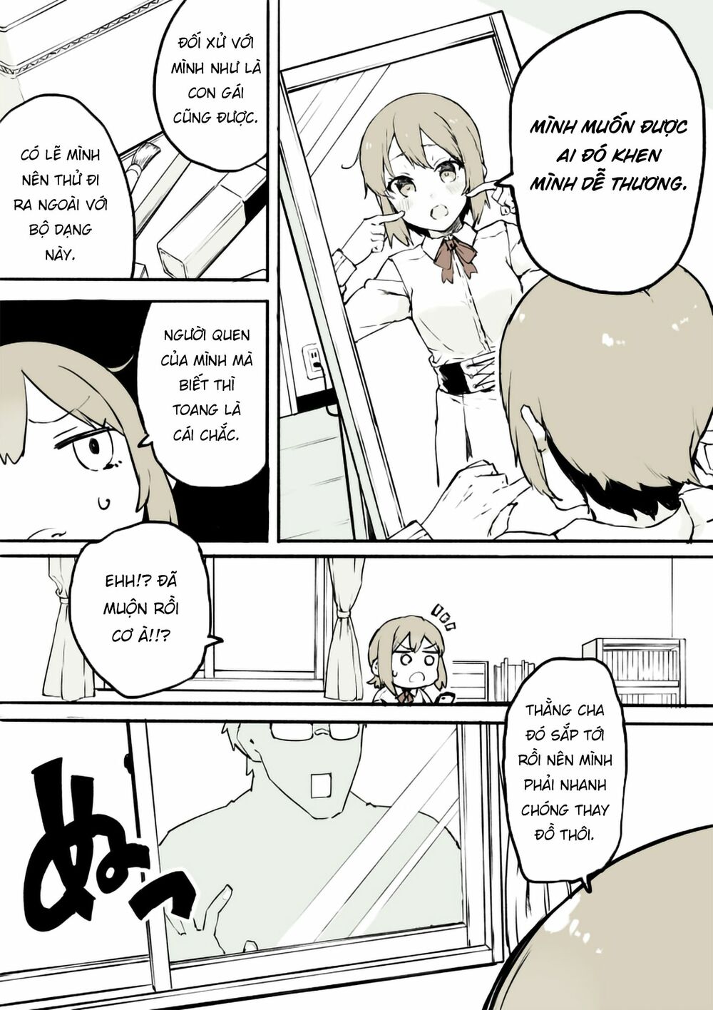 mình không thể ngừng crossdress được... chapter 1 2