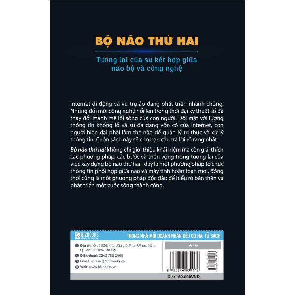 Sách - Bộ Não Thứ Hai : Tương Lai Của Sự Kết Hợp Giữa Não Bộ Và Công Nghệ