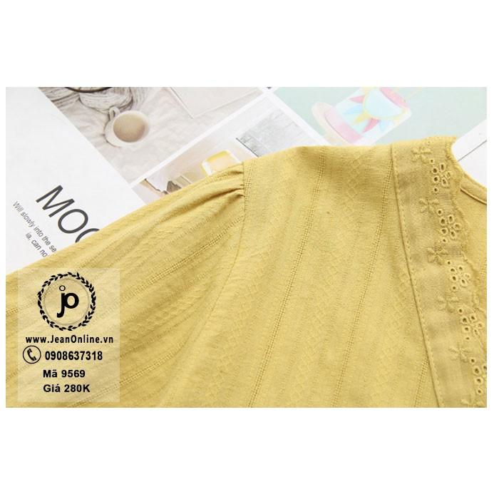 Áo Kiểu Linen Viền Ren Bigsize Nữ