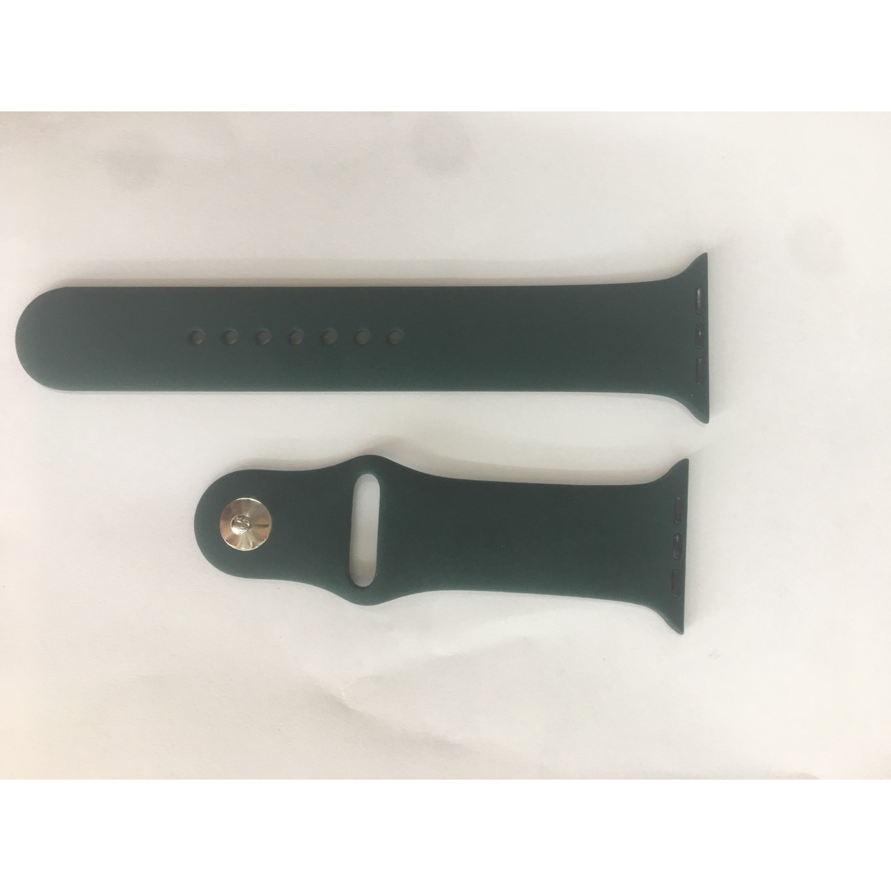 Dây silicon Thay Thế Đồng Hồ Apple Watch xanh lá cây thẫm 42mm/44mm