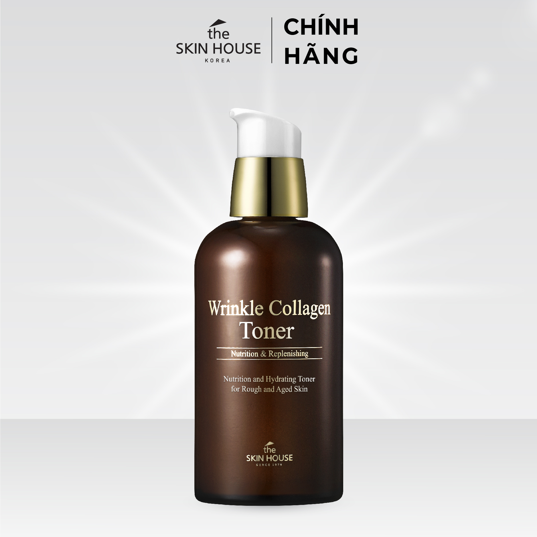 T27 Nước hoa hồng chuyên sâu bổ sung collagen giúp giảm nhăn và săn chắc da - WRINKLE COLLAGEN TONER 130ml